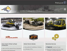 Tablet Screenshot of lochlomondequipmentsales.com